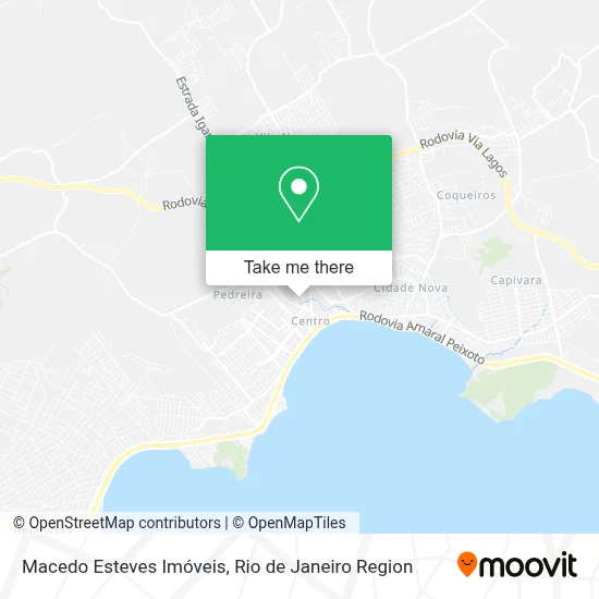 Macedo Esteves Imóveis map
