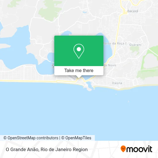 O Grande Anão map