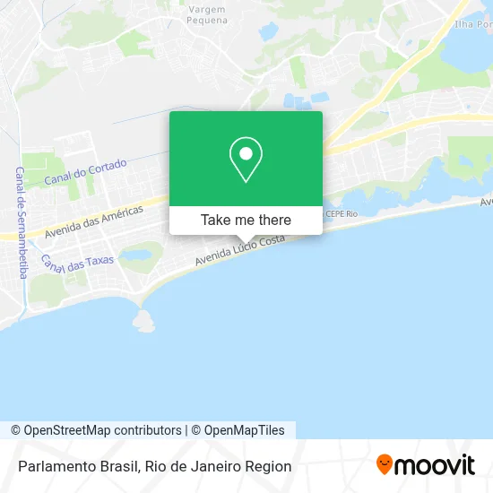 Parlamento Brasil map