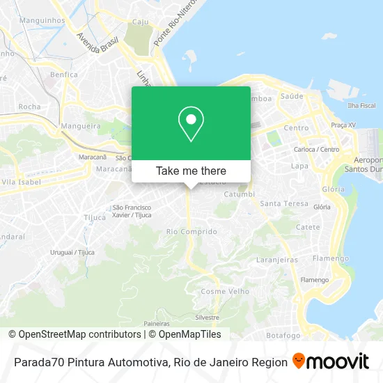 Parada70 Pintura Automotiva map