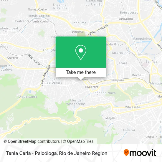 Tania Carla - Psicóloga map