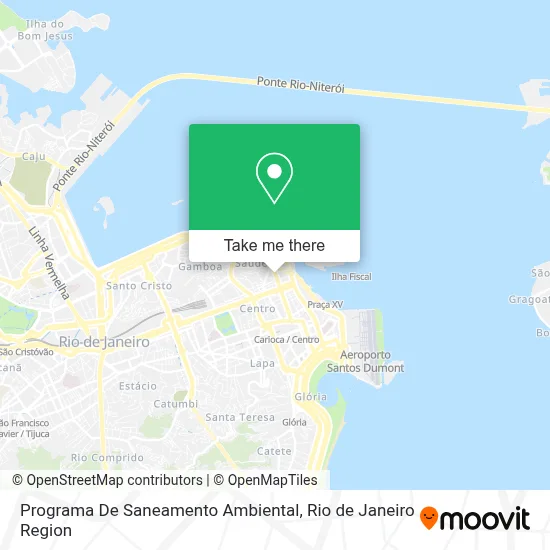 Programa De Saneamento Ambiental map