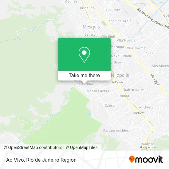 Ao Vivo map