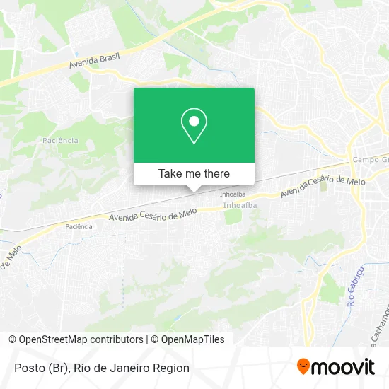 Posto (Br) map