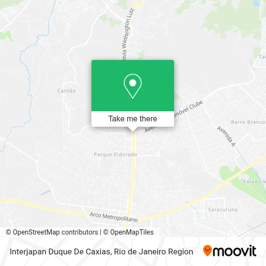 Interjapan Duque De Caxias map