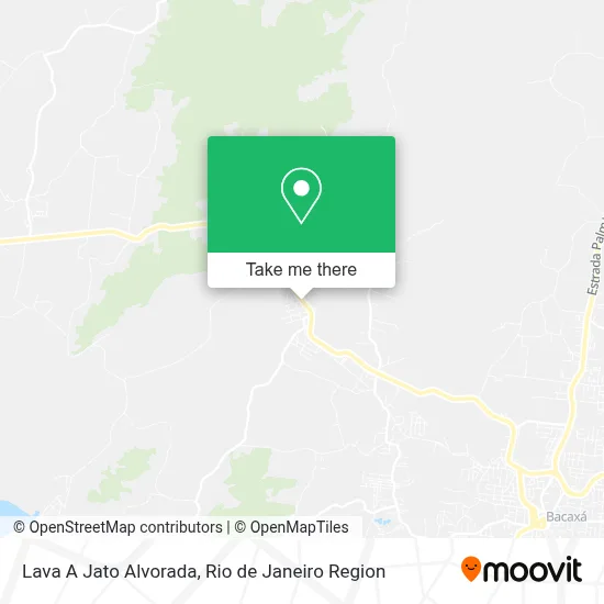 Lava A Jato Alvorada map