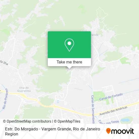 Estr. Do Morgado - Vargem Grande map