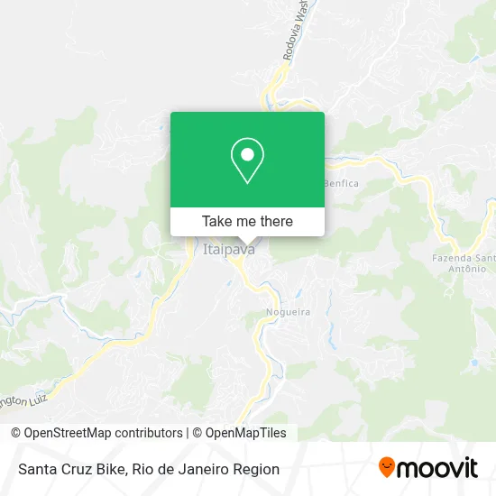 Santa Cruz Bike map