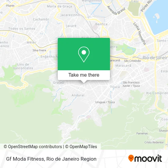 Gf Moda Fitness map