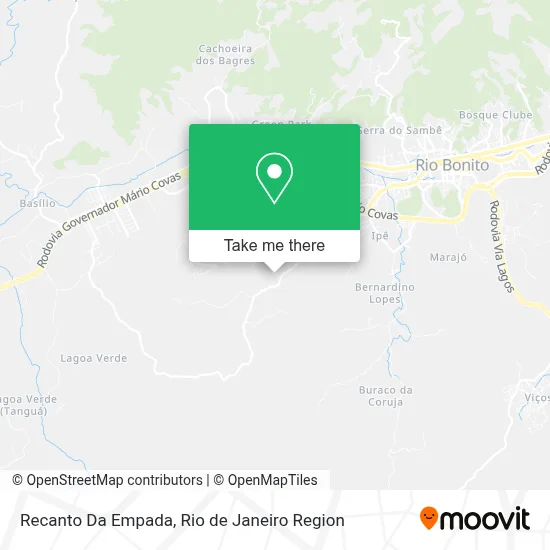 Recanto Da Empada map