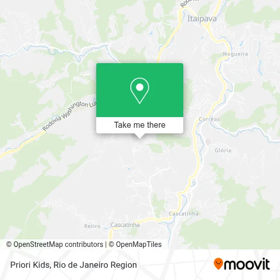 Priori Kids map