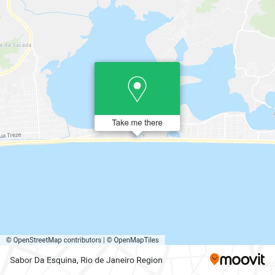 Sabor Da Esquina map