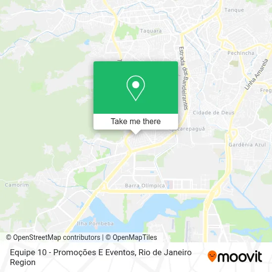Equipe 10 - Promoções E Eventos map