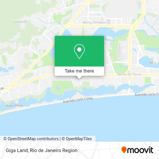 Giga Land map
