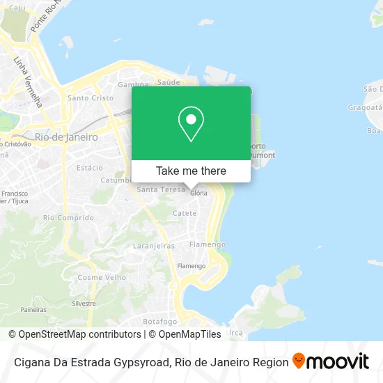 Cigana Da Estrada Gypsyroad map