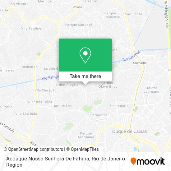 Acougue Nossa Senhora De Fatima map