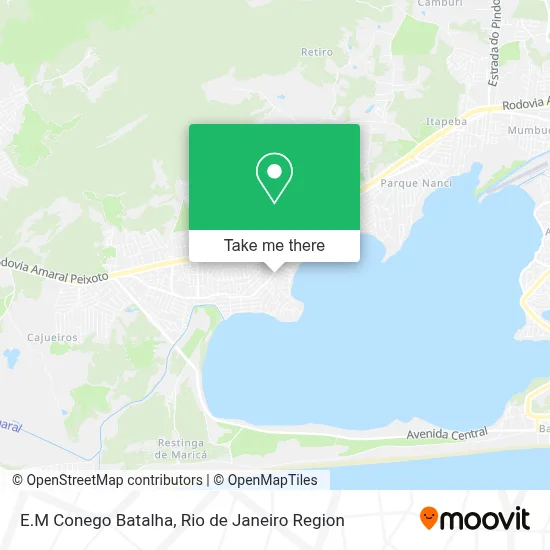 E.M Conego Batalha map