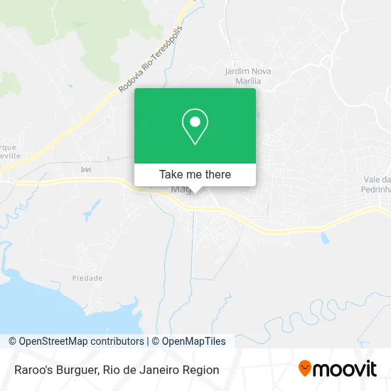 Raroo's Burguer map