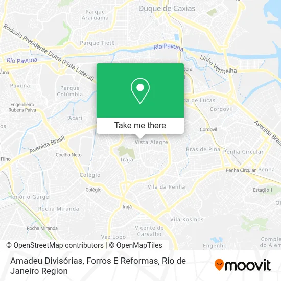 Amadeu Divisórias, Forros E Reformas map