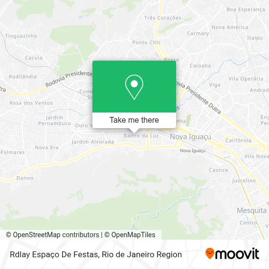 Rdlay Espaço De Festas map