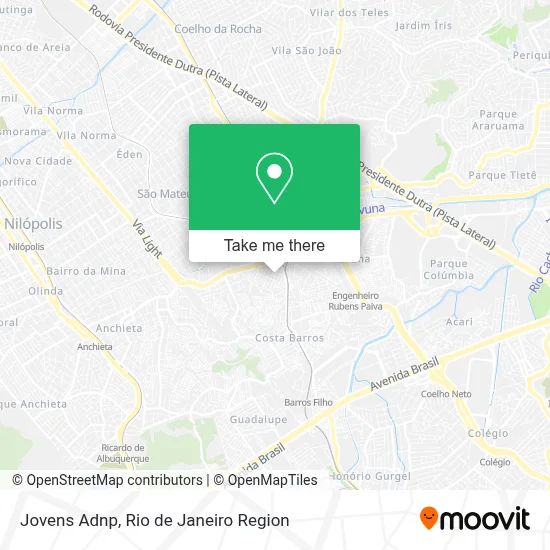 Jovens Adnp map
