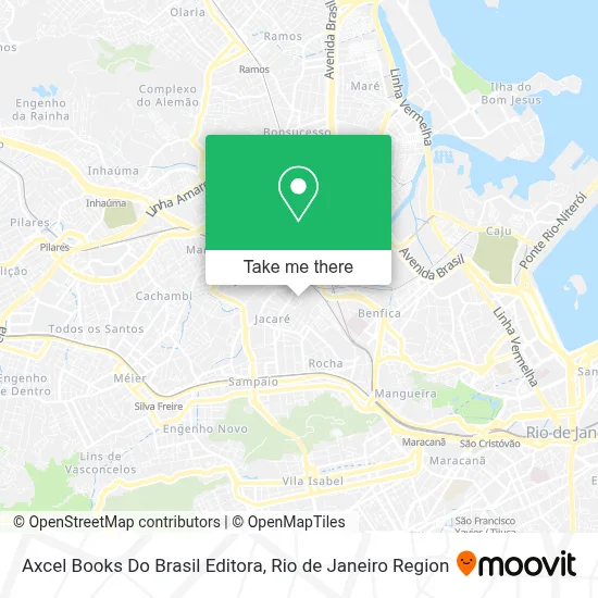 Axcel Books Do Brasil Editora map
