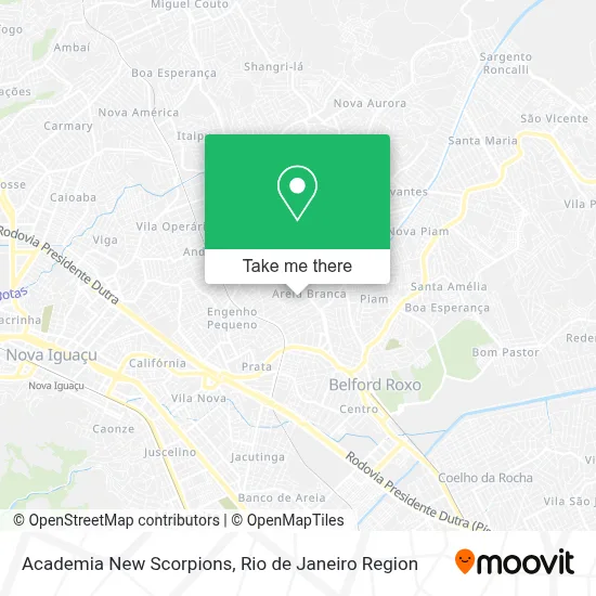 Academia New Scorpions map