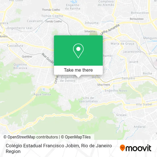 Colégio Estadual Francisco Jobim map