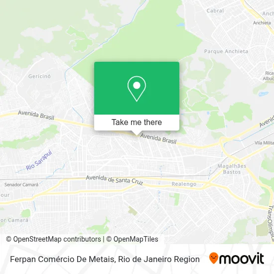 Ferpan Comércio De Metais map