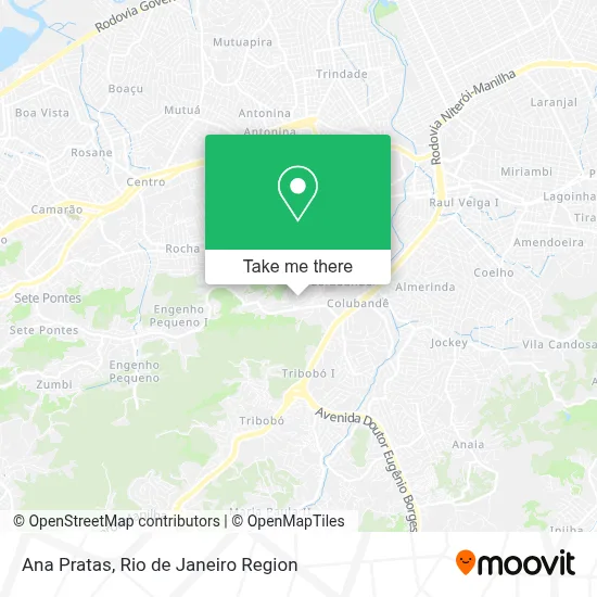 Ana Pratas map