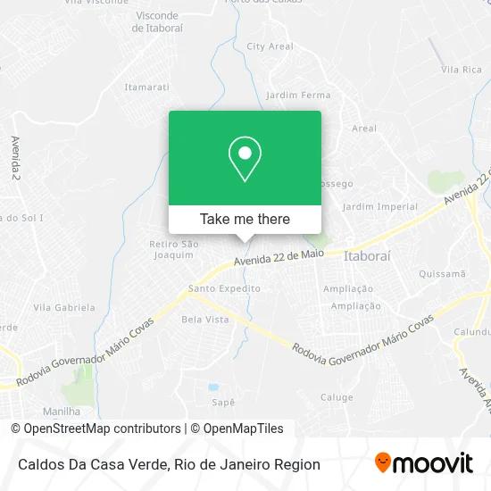Caldos Da Casa Verde map