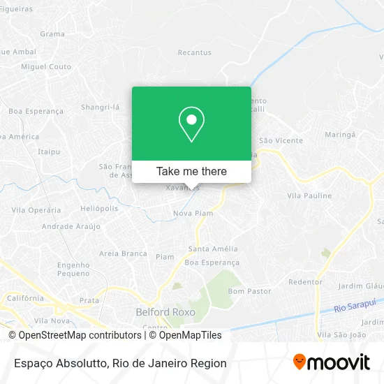 Espaço Absolutto map