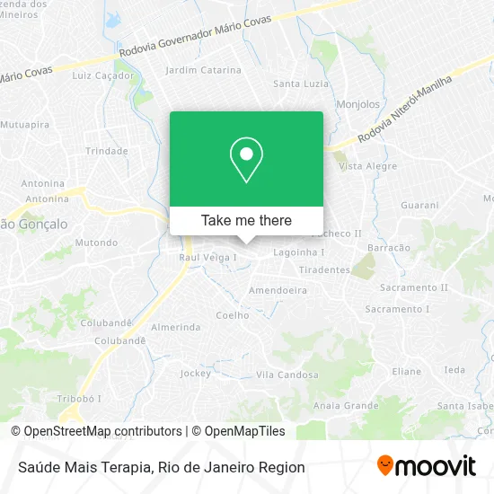 Saúde Mais Terapia map