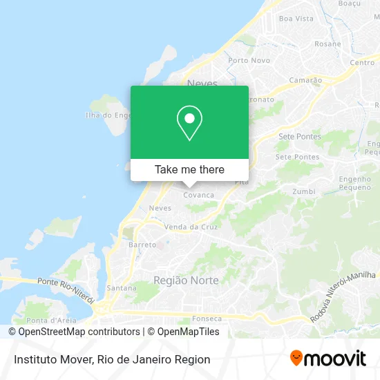 Instituto Mover map