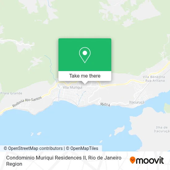 Condominio Muriqui Residences II map