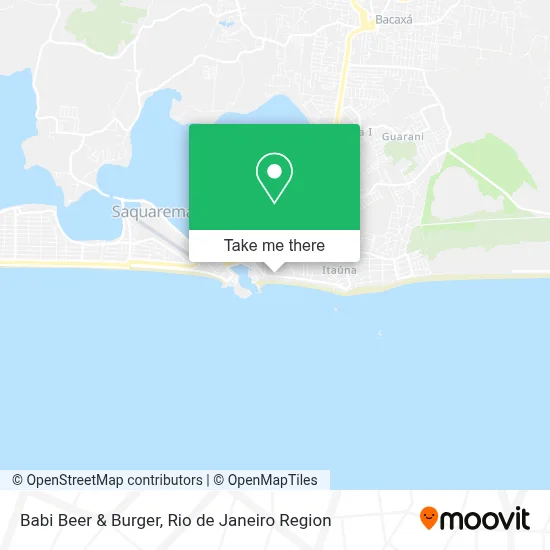 Babi Beer & Burger map