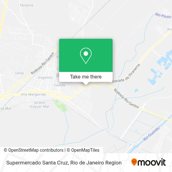 Supermercado Santa Cruz map
