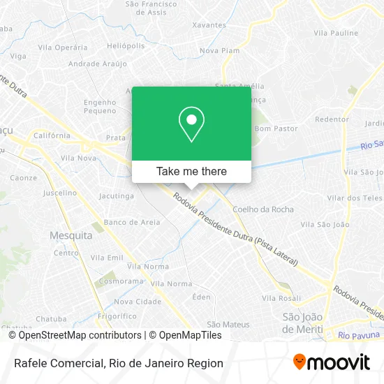 Rafele Comercial map