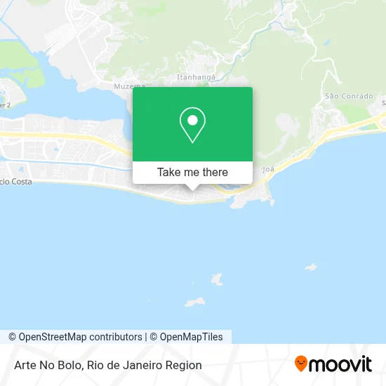 Arte No Bolo map