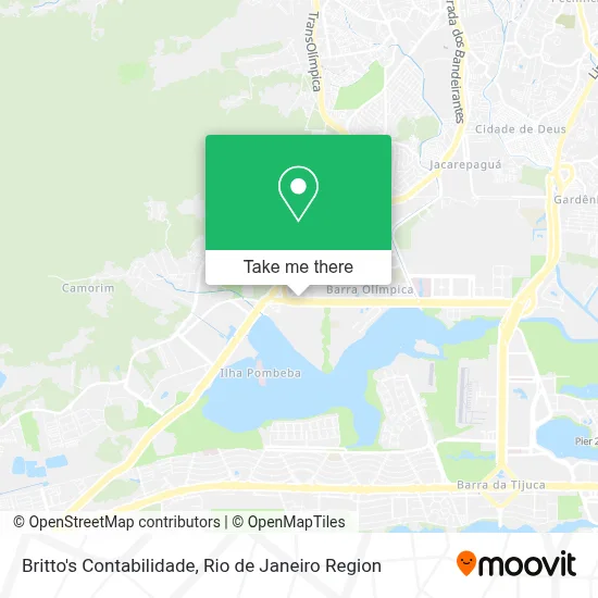 Britto's Contabilidade map