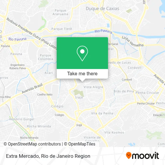 Extra Mercado map