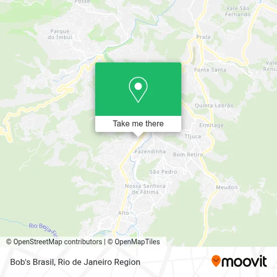 Bob's Brasil map