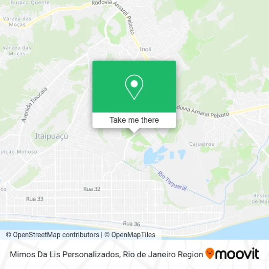 Mimos Da Lis Personalizados map
