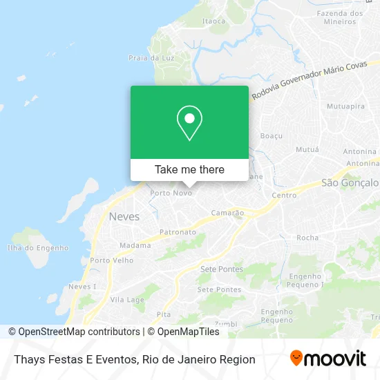 Thays Festas E Eventos map