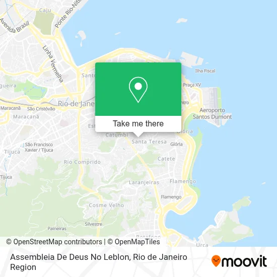 Assembleia De Deus No Leblon map