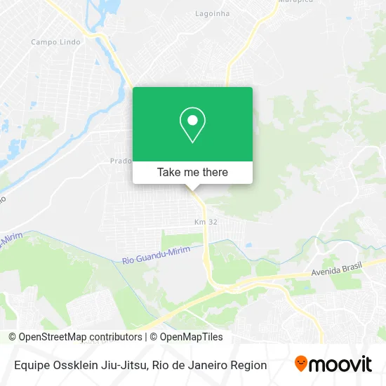 Equipe Ossklein Jiu-Jitsu map