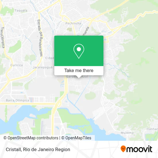 Cristall map