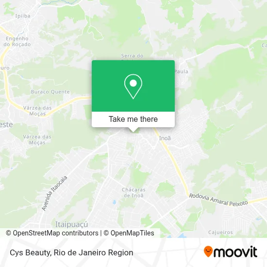Cys Beauty map