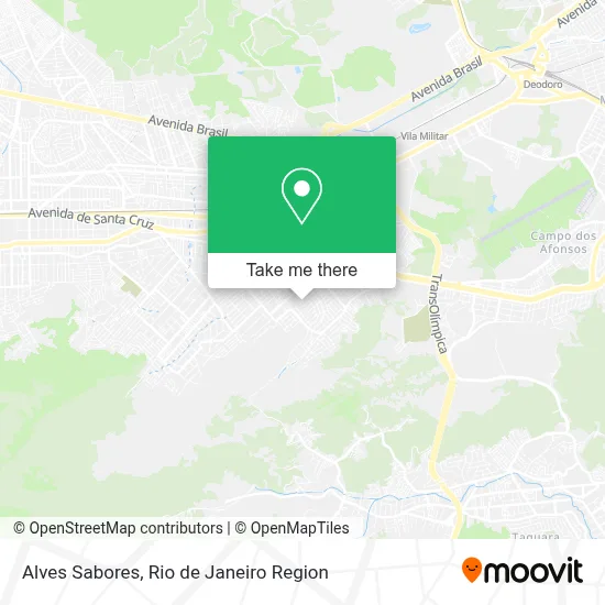 Alves Sabores map