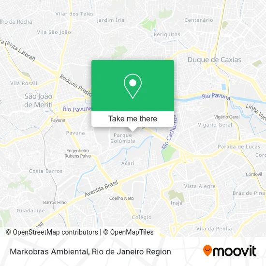 Markobras Ambiental map